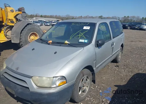 2001 Nissan Quest Gxe из США, поврежденный, VIN 4N2ZN15T01D810379